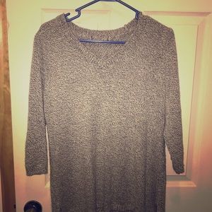 Heathered Gray Sweater
